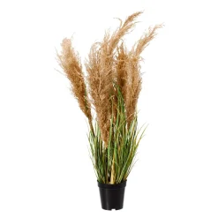 Roseau Artificiel En Pot Haut. 110 Cm-DecoWoerner