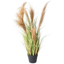 Roseau Artificiel En Pot Haut. 110 Cm-DecoWoerner
