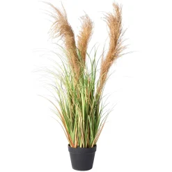 Roseau Artificiel En Pot Haut. 110 Cm-DecoWoerner