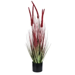 Roseau Artificiel En Pot Haut. 67 Cm-DecoWoerner Discount