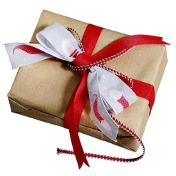 Ruban Cadeau Cordon / Blanc 4 Mm 15 M-DecoWoerner Discount