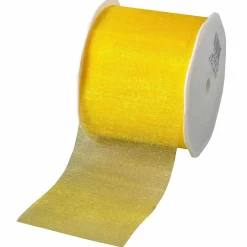 Ruban Cadeau En Crêpe De Chine Larg. 70 Mm, 25 m-DecoWoerner
