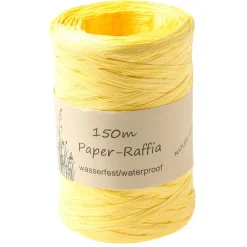 Ruban De Raphia écologique En Matériau Dégradable 7 Mm 150 M-DecoWoerner Hot