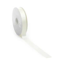Ruban De Satin, 25 Mm X 25m Crème-DecoWoerner Clearance