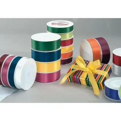 Ruban De Taffetas Avec Lisière Tissée 40 Mm, 50 M, Bordeaux-DecoWoerner Discount