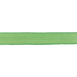 Ruban De Tissu Avec Bord En Fil Métallique 25 Mm, 25 M, Limone-DecoWoerner Discount