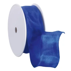 Ruban En Tissu Av. Bord En Fil De Fer, Roi, Larg. 40 Mm-DecoWoerner Hot