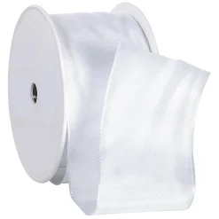 Ruban En Tissu Avec Bord En Fil De Fer, , Larg. 60 Mm-DecoWoerner Hot