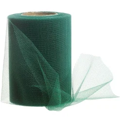 Ruban En Tulle Larg. 100 Mm, Foncé-DecoWoerner