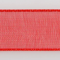 Ruban Mousseline Avec Lisière 6mm X 50m-DecoWoerner Online
