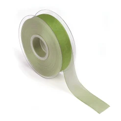 Ruban Mousseline Avec Lisière 25mm X 50m-DecoWoerner Outlet