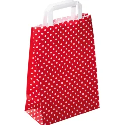 Sac En Papier à Pois 31 X 22 Cm-DecoWoerner Discount