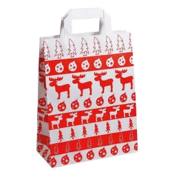 Sac En Papier "Norvège" 28 X 22 Cm-DecoWoerner Discount