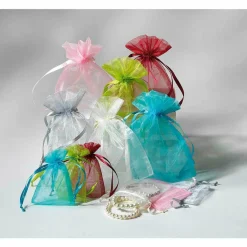 Sachet En Organza 10 Cm, 50 Pces,-DecoWoerner Discount