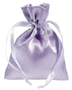 Sachet En Satin 10 Cm, 30 Pces, Lilas-DecoWoerner Online