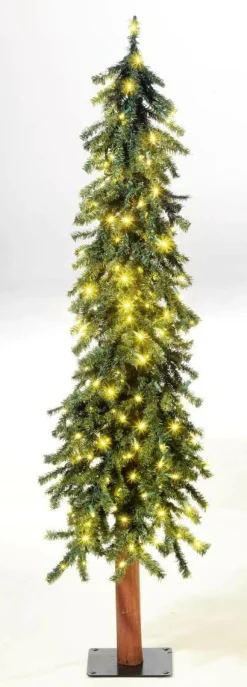 Sapin Artificiel Alpine Avec LED 150 Cm-DecoWoerner Sale