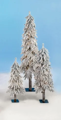 Sapin Artificiel Enneigé Sapin Des Alpes 60 Cm-DecoWoerner Hot
