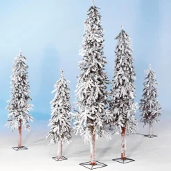 Sapin Artificiel Enneigé Sapin Des Alpes 90 Cm-DecoWoerner Hot