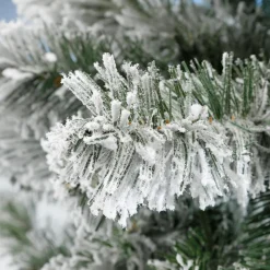 Sapin Artificiel étroit Et Enneigé De 180 Cm-DecoWoerner New