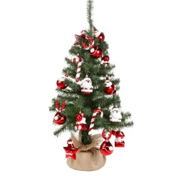 Sapin De Décoration 75 Cm Avec Figurines-DecoWoerner Discount