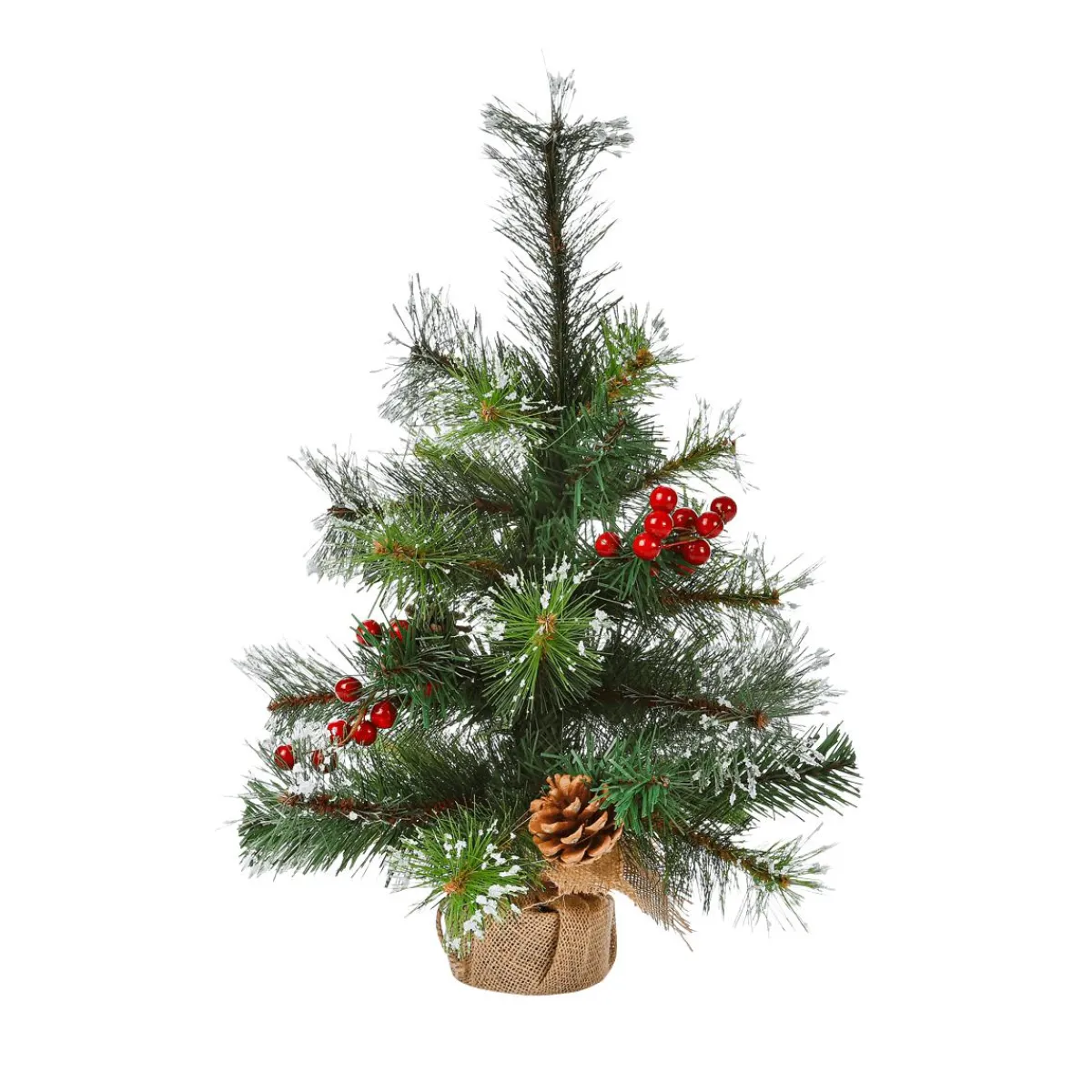 Sapin De Décoration Dans Un Sac En Jute 45 Cm-DecoWoerner