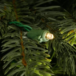 Sapin De Noël Artificiel Nordmann Avec LED 180 Cm-DecoWoerner Outlet