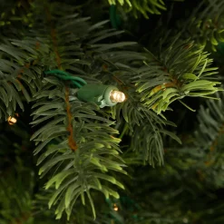 Sapin De Noël Artificiel Nordmann Avec LED 240 Cm-DecoWoerner Outlet