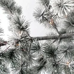 Sapin De Noël Artificiel Suspendu Pin Avec Aiguilles Givrées Et LED 300 Cm-DecoWoerner