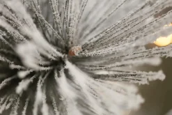 Sapin De Noël Artificiel Suspendu Pin Avec Aiguilles Givrées Et LED 300 Cm-DecoWoerner