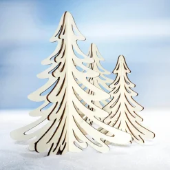 Sapin En Bois, 60 Cm De Haut-DecoWoerner Outlet