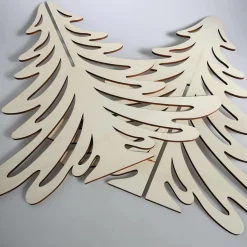 Sapin En Bois, 83 Cm De Haut-DecoWoerner Outlet
