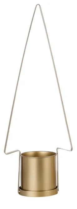 Sapin En Métal Avec Pot De Fleur , 67 Cm De Haut-DecoWoerner Best