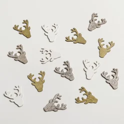 Saupoudrage Cerf En Bois 72 Pièces 4 Cm-DecoWoerner Outlet