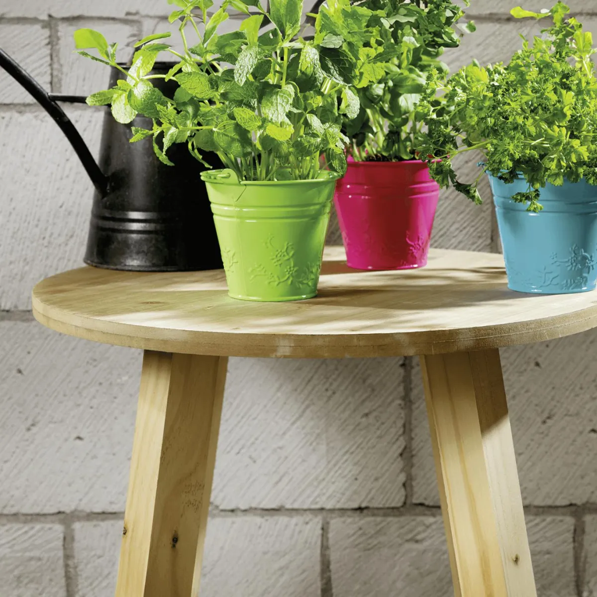 Seau Vintage En Métal Galvanisé 11 Cm-DecoWoerner Sale