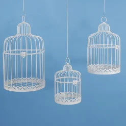 Set De 3 Cages Vintage hes 41 Cm-DecoWoerner Discount