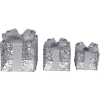 Set De Boîtes Cadeaux En Métal Argenté-DecoWoerner Sale
