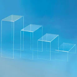 Set De Présentation De Produits En Acrylique 18 Cm De Large 10 Cm De Profondeur 4 Pièces-DecoWoerner Sale