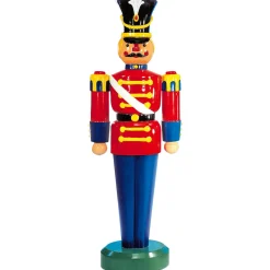 Soldat Figurine 185 Cm, Rouge-bleu, Entièrement Plastique-DecoWoerner Outlet