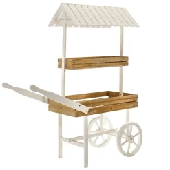 Stand D'exposition En Bois 2 étages-DecoWoerner Discount