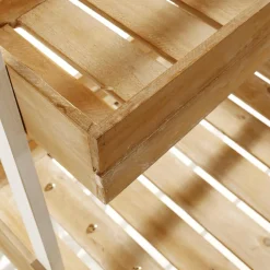 Stand D'exposition En Bois 2 étages-DecoWoerner Discount