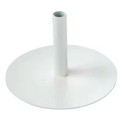 Support Métallique 1 Logement, Hauteur 15 Cm, Blanc-DecoWoerner Clearance