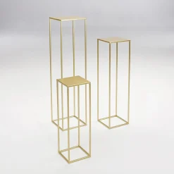 Suppts Pour Plantes Set De Table 3pcs.-DecoWoerner Outlet