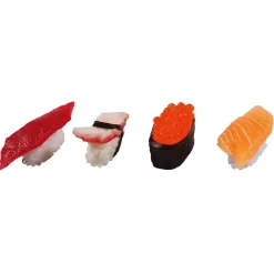 Sushi-Set Aliments Factices, Set 4 Pièces-DecoWoerner Clearance