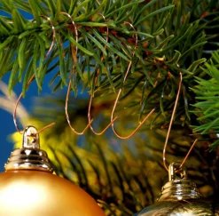 Suspension Boule De Noël Cuivre, 100 Pces-DecoWoerner New