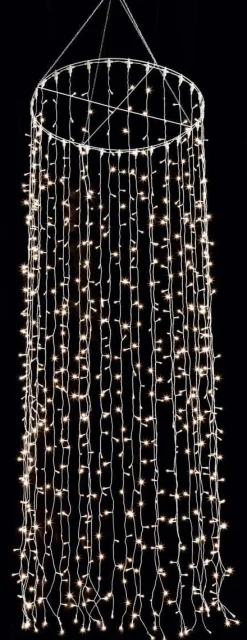 Suspension Chaîne Lumineuse à LED 24V Pour L’int., 1200 LED, 500 X 100 Cm-DecoWoerner New