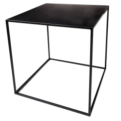 Table Métallique 45 X 45 Cm, e-DecoWoerner New