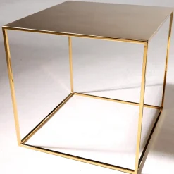 Table Métallique 45 X 45 Cm,-DecoWoerner Sale