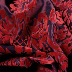 Taffetas à Flocage Velours Larg. 145 Cm,-DecoWoerner