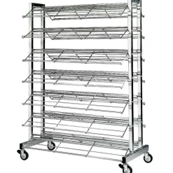 Étagère à Chaussures Mobile, Env. 70 Paires De Chaussures-DecoWoerner Online