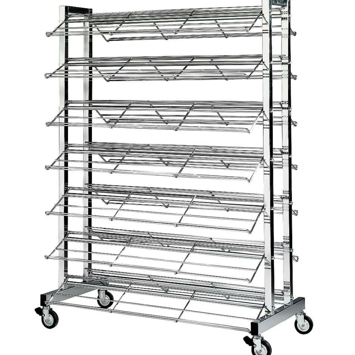 Étagère à Chaussures Mobile, Env. 70 Paires De Chaussures-DecoWoerner Online